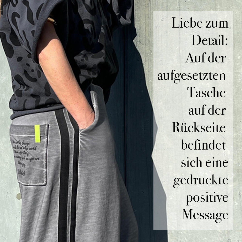 * Tilda Hose mit Streifen Grau