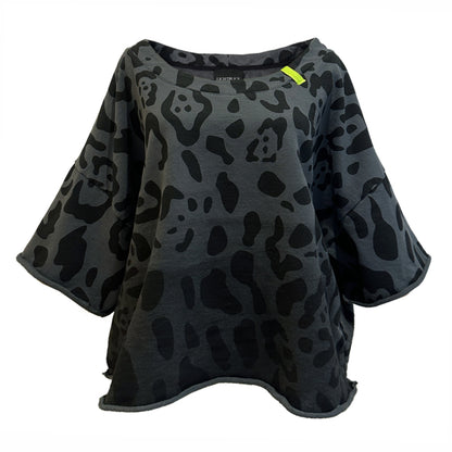 * Sweatshirt Croppped Oversize Pam Dégradé Leo